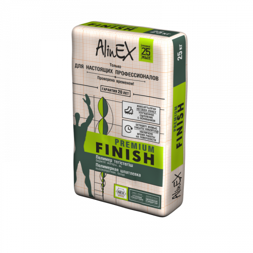 Шпатлевка AlinEX Finish Premium, 25 кг