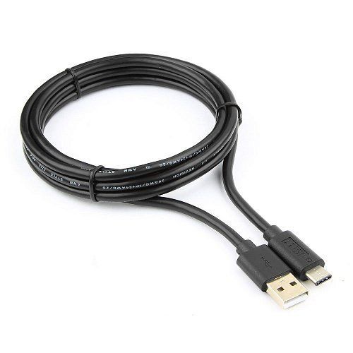 Кабель USB Cablexpert CCP-USB2-AMCM-6, USB2.0 USB/Type-C, 1.8м, пакет в Нур-Султане